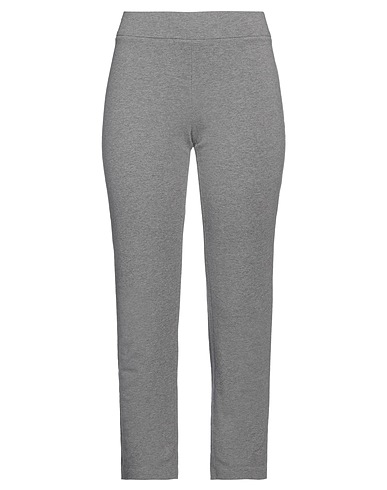 NORMA KAMALI Casual trouser Grey 95% Cotton, 5% Elastane