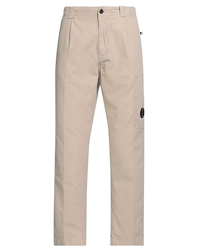 C.P. COMPANY Casual trouser Beige 78% Cotton, 22% Linen