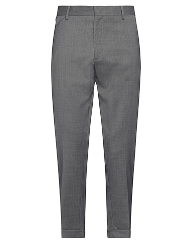 LOW BRAND Casual trouser Grey 54% Virgin Wool, 45% Polyester, 1% Elastane