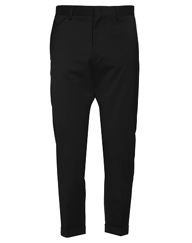 LOW BRAND Casual trouser Black 54% Virgin Wool, 45% Polyester, 1% Elastane