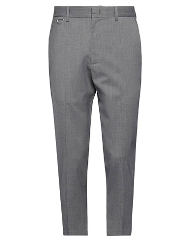 LOW BRAND Pantalone Grigio 54% Lana Vergine, 45% Poliestere, 1% Elastan