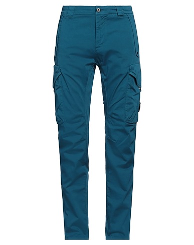 C.P. COMPANY Cargo Deep teal 98% Cotton, 2% Elastane