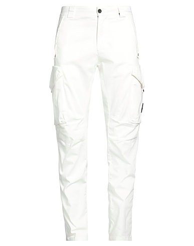 C.P. COMPANY Pantalon Blanc 98% Coton, 2% Élasthanne