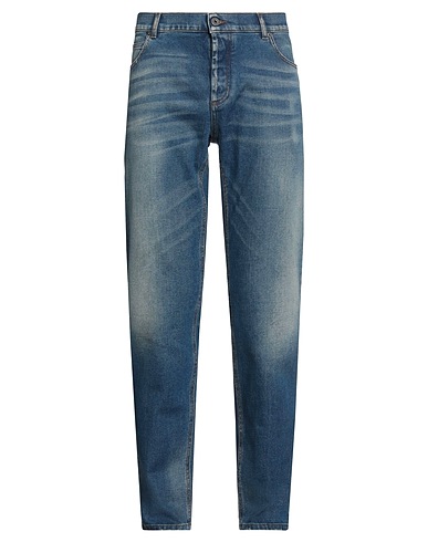 BALMAIN Denim trousers Blue 98% Cotton, 2% Elastane, Polyester