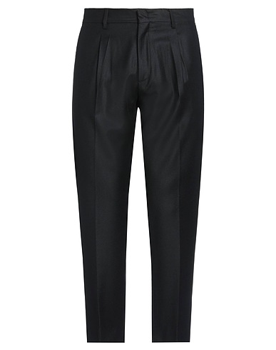 LOW BRAND Casual trouser Black 100% Virgin Wool