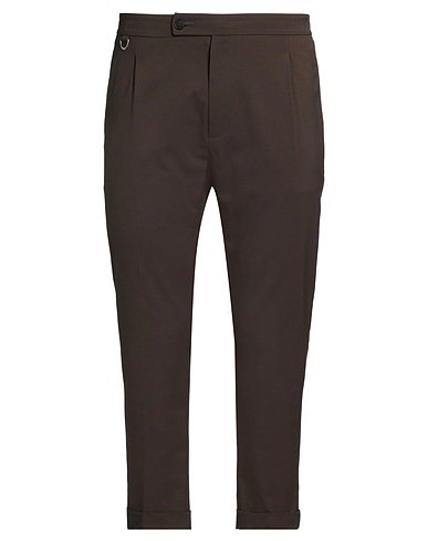 LOW BRAND Casual trouser Military green 54% Virgin Wool, 45% Polyester, 1% Elastane