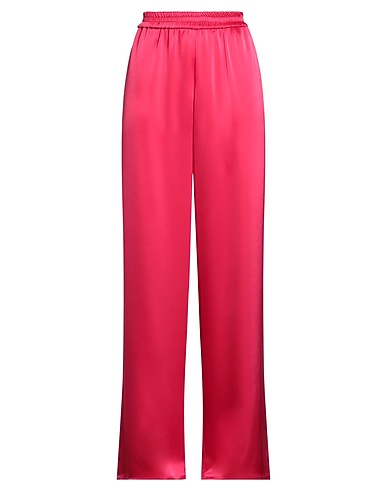 GIANLUCA CAPANNOLO Casual trouser Magenta 78% Triacetate, 22% Polyester