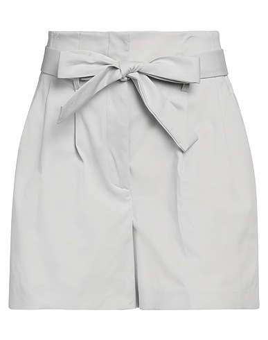 ELEVENTY Shorts & Bermuda Grey 50% Cotton, 48% Lyocell, 2% Elastane