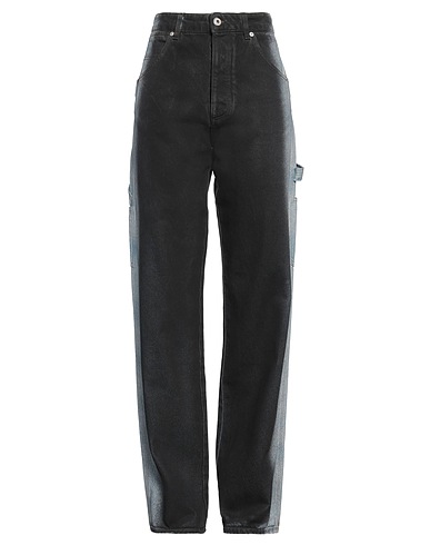 HERON PRESTON Denim trousers Blue 100% Cotton, Polyester