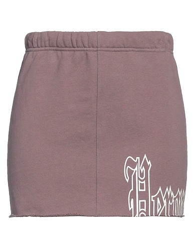 HERON PRESTON Mini skirt Light brown 100% Cotton