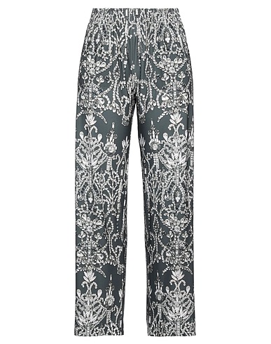 NORMA KAMALI Casual pants Sage green 95% Polyester, 5% Elastane