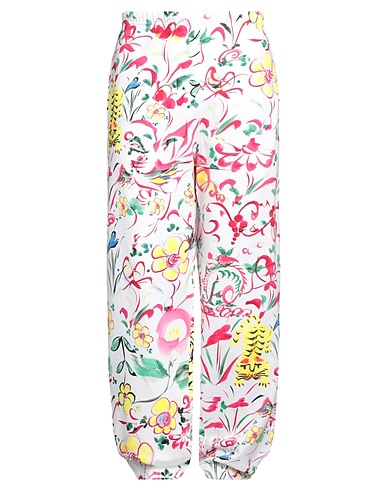 KENZO Casual pants White 100% Cotton