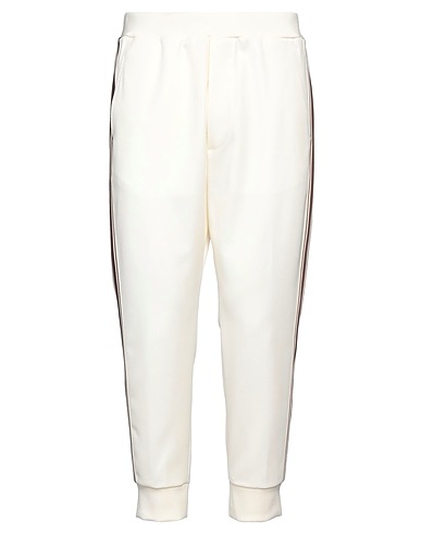 DSQUARED2 Pantalone Avorio 55% Poliestere, 45% Lana Vergine, Poliammide, Elastan