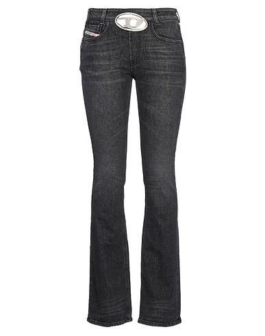 DIESEL Bootcut Jeans Black 99% Cotton, 1% Elastane