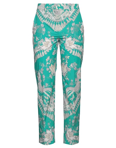 PUCCI Casual pants Turquoise 100% Cotton