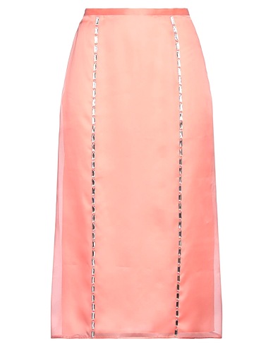 PUCCI Midi skirt Salmon pink 100% Silk