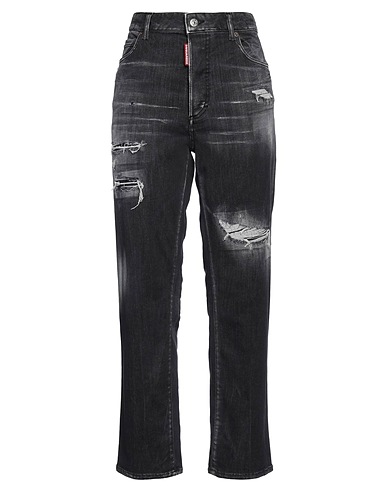DSQUARED2 Denim trousers 92% Cotton, 6% Elastomultiester, 2% Elastane