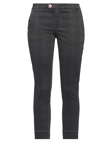 BARONIO Pantalone Antracite 97% Cotone, 3% Elastan