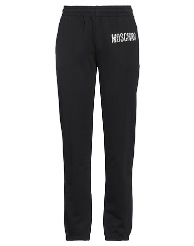 MOSCHINO Casual trouser Black 100% Organic cotton