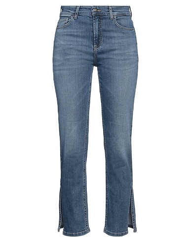 REBEL QUEEN by LIU •JO Denim trousers Blue 98% Cotton, 2% Elastane