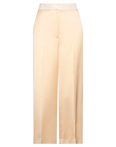 KHAITE Casual pants Beige 68% Viscose, 32% Virgin Wool