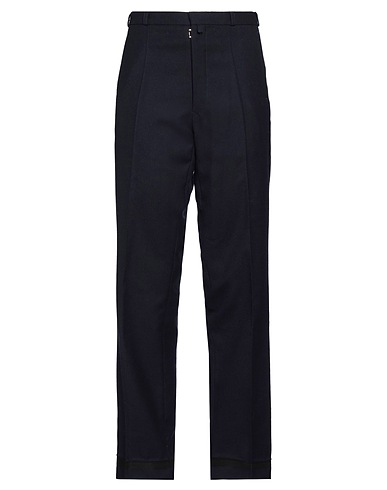 MAISON MARGIELA Casual trouser Navy blue 100% Wool
