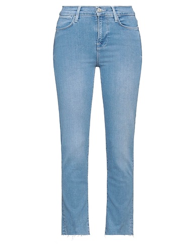 FRAME Denim trousers Blue 40% Lyocell, 34% Cotton, 20% Recycled cotton, 4% Elasterell-p, 2% Elastane