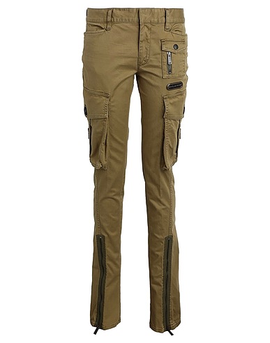DSQUARED2 カーゴパンツ ミリタリーグリーン コットン 97% / ポリウレタン 3%