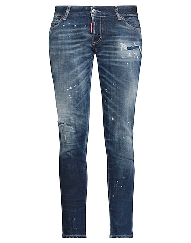 DSQUARED2 Denim pants Blue 99% Cotton, 1% Elastane