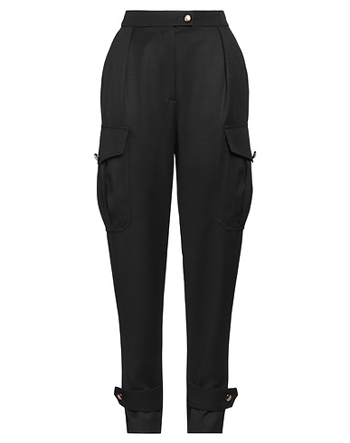 MCQUEEN Cargohose Schwarz 100% Wolle