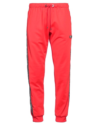 BALR. Casual pants Red 62% Polyester, 38% Cotton