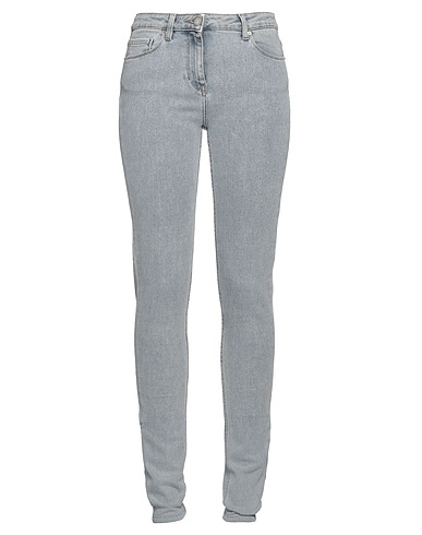 FABIANA FILIPPI Denim trousers Blue 98% Cotton, 2% Elastane