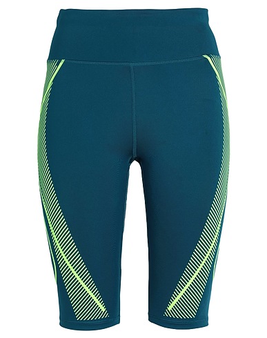 ADIDAS by STELLA McCARTNEY Shorts & Bermuda aSMC TPA BIKE LEGGINS
 Deep teal 79% Recycled polyester, 21% Recycled elastane