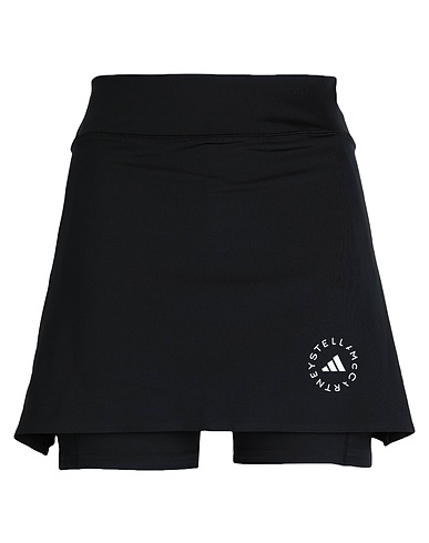ADIDAS by STELLA McCARTNEY Shorts & Bermuda aSMC SKORT
 Black 79% Recycled polyester, 21% Recycled elastane