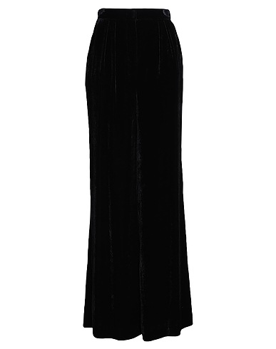 ALBERTA FERRETTI Pantalone Nero 80% Viscosa, 20% Seta