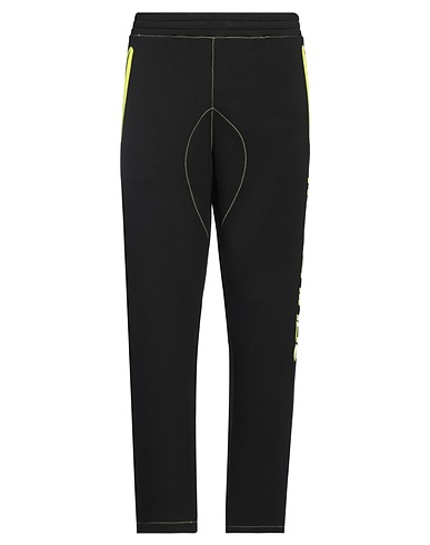 MOSCHINO Casual trouser Black 96% Viscose, 4% Elastane
