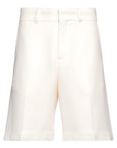 CASABLANCA Shorts & Bermuda Cream 100% Virgin Wool