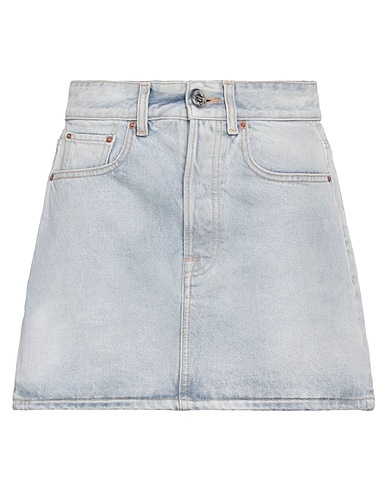 VETEMENTS Denim skirt Blue 100% Cotton