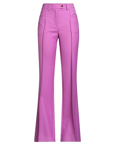 GIUSEPPE DI MORABITO Casual trouser Mauve 100% Wool