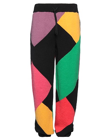 PALM ANGELS Casual trouser Black 37% Polyamide, 26% Acrylic, 25% Alpaca wool, 10% Virgin Wool, 2% Elastane