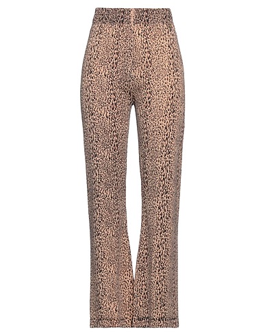 TWINSET Casual trouser Beige 80% Viscose, 20% Polyamide