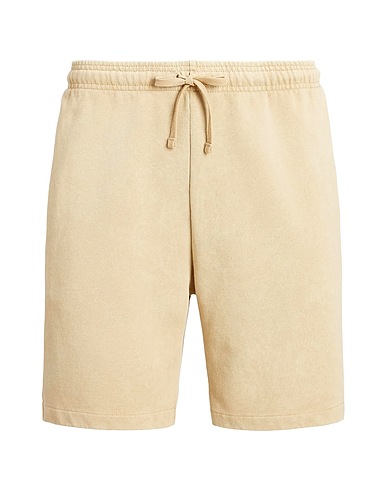 POLO RALPH LAUREN Shorts & Bermuda 6.5-INCH LOOPBACK FLEECE SHORT
 Beige 100% Cotton