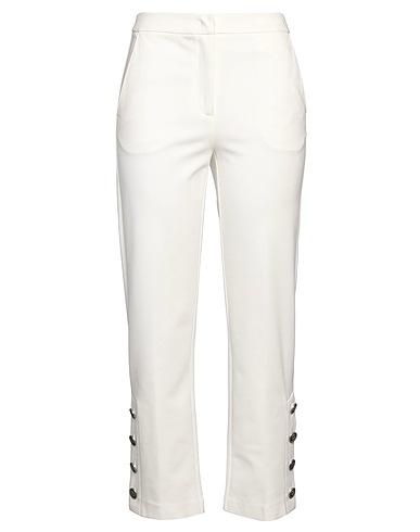 TWINSET Hosen Weiß 68% Viskose, 27% Polyamid, 5% Elastan