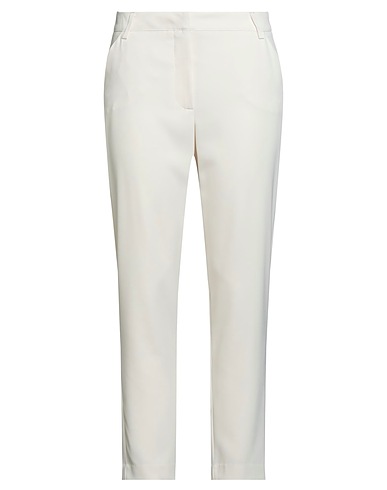 SOALLURE Pantalone Panna 96% Poliestere, 4% Elastan