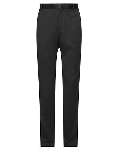 BALMAIN Casual trouser Black 98% Wool, 2% Elastane, Polyester, Silk