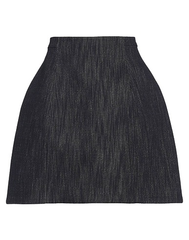 ROCHAS Mini skirt Blue 100% Cotton
