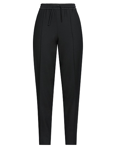 TWINSET Casual trouser Black 53% Polyester, 43% Wool, 4% Elastane