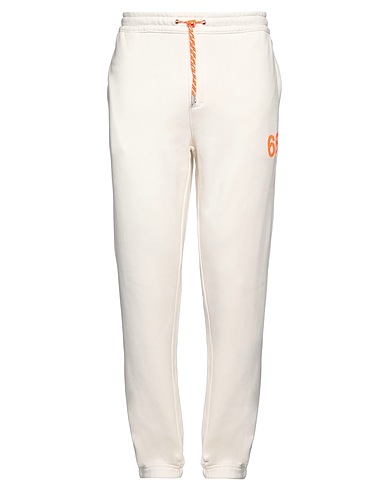 SUN 68 Casual trouser Cream 100% Cotton