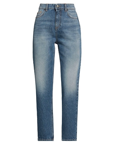 TWINSET Denim trousers Blue 100% Cotton