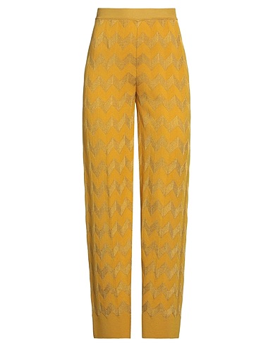 MISSONI Hosen Senf 63% Wolle, 35% Viskose, 2% Polyamid